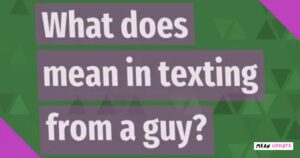 The Main Meaning of IMR in Texting