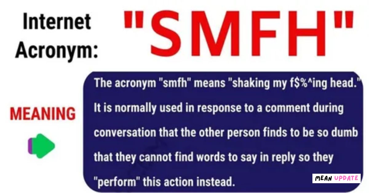 What Does SMFH Mean in Text