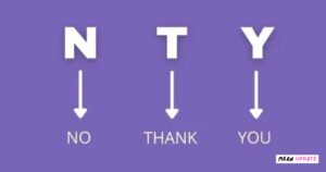 Why People Use NTY Instead of Saying “No Thank You”